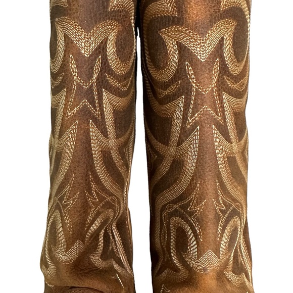 Durango Crush Jealousy Western Cowboy Boot in Tan Brown Women’s Size 7 - Picture 3 of 14